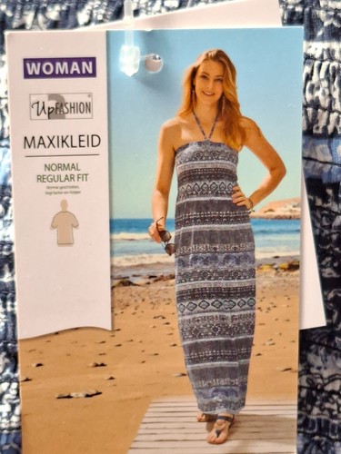 Fashion maxikleid l blau - l,
