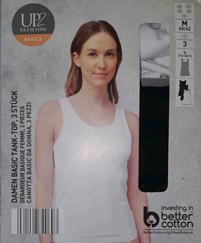 Damen tank top 3er pack - damen, up2