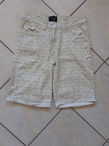 Hellgraue gemusterte shorts - hellgraue,
