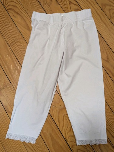 Damen capri leggings weiß - damen,