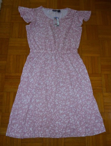 Fashion kleid rosa weiß - 2,