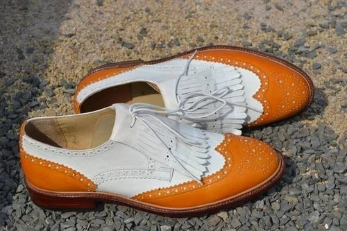 Italian two tone leather - two,