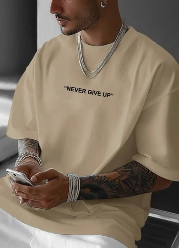 Herren oversize shirt never - herren,