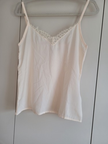 Top vanille spitze - spitze,, gr