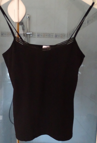 Schwarzer damen sonnentop - damen,