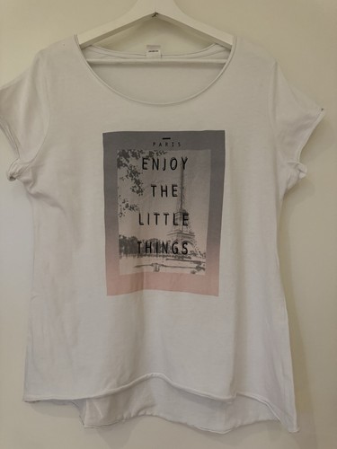 Weißes damen shirt - t-shirt, größe