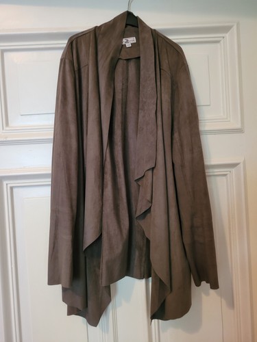 Jacke wildlederimitat 44 - 42,